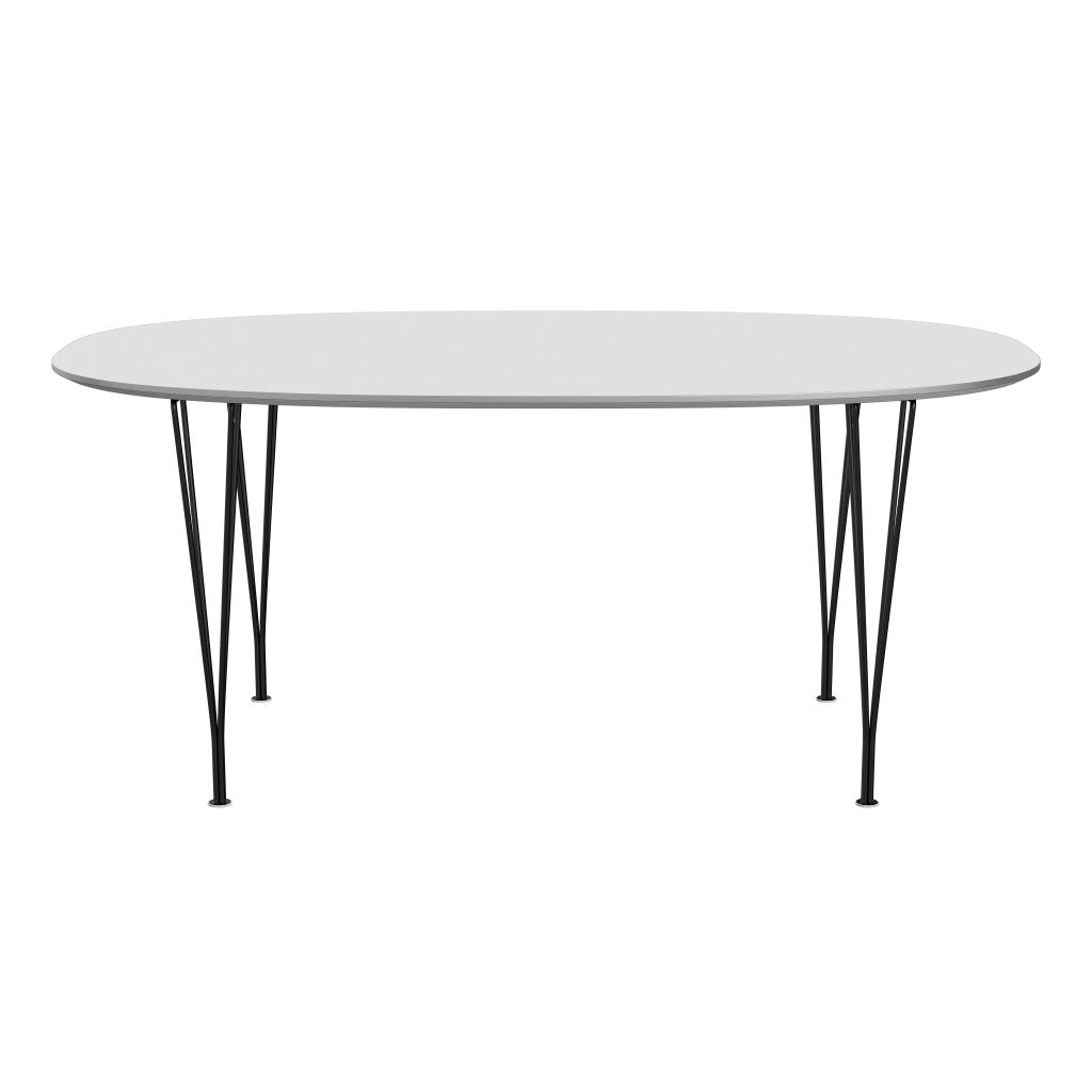 [product_category]-Fritz Hansen Superellipse Dining Table Black/White Fenix Laminates, 170x100 Cm-Fritz Hansen-B616-FXWHL-SPAL-DRBL-FRI-1