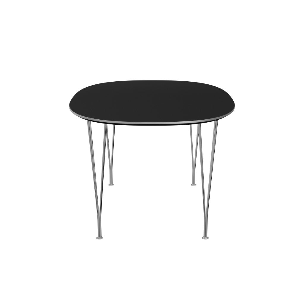 [product_category]-Fritz Hansen Superellipse Dining Table Chrome/Black Fenix Laminates, 170x100 Cm-Fritz Hansen-B616-FXBLL-SPAL-CST-FRI-3