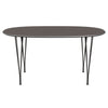 Fritz Hansen Superellipse™ Dining Table Warm Graphite/Grey Fenix Laminates, 150x100 Cm