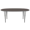 Fritz Hansen Superellipse Dining Table Warm Graphite/Grey Fenix Laminates, 180x120 Cm