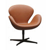  Svanen Lounge Chair Leather Brown Bronze/Grace Walnut