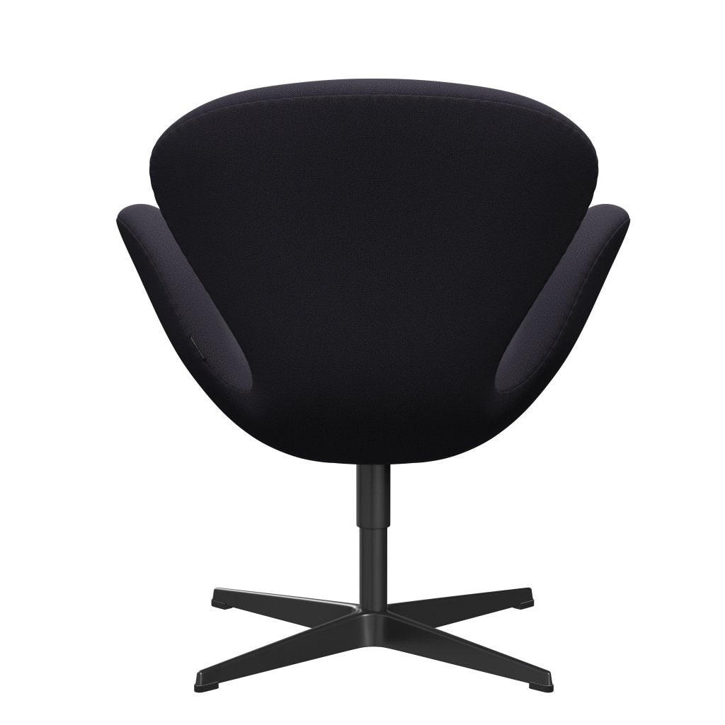 [product_category]-Fritz Hansen Swan Lounge Chair, Black Lacquered/Capture Blue Charcoal-Fritz Hansen-3320-CP5201-BLLA-FRI-4