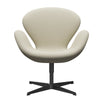  Swan Lounge Chair Black Lacquered/Diablo Oatmeal