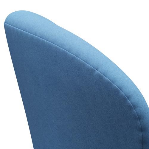 [product_category]-Fritz Hansen Swan Lounge Chair, Black Lacquered/Divina Light Blue (712)-Fritz Hansen-3320-DIV712-BLLA-FRI-5