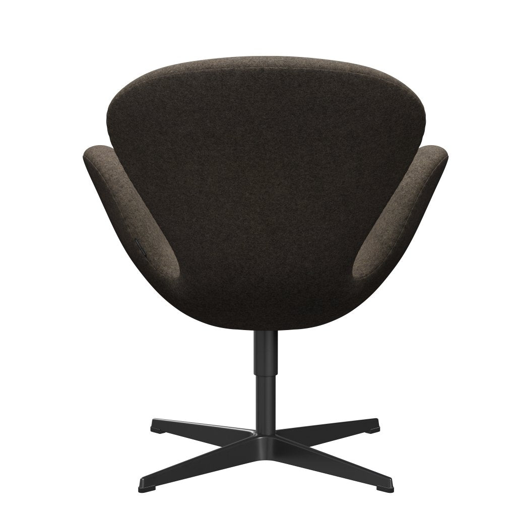 [product_category]-Fritz Hansen Swan Lounge Chair, Black Lacquered/Divina Md Mole-Fritz Hansen-3320-DMD343-BLLA-FRI-4