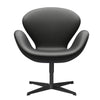  Swan Lounge Chair Black Lacquered/Essential Black