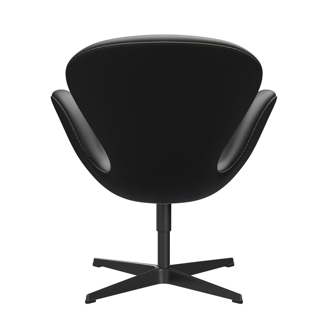 [product_category]-Fritz Hansen Swan Lounge Chair, Black Lacquered/Essential Black-Fritz Hansen-3320-STBLA-BLLA-FRI-4