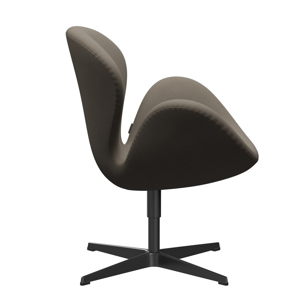 [product_category]-Fritz Hansen Swan Lounge Chair, Black Lacquered/Fame Beige (61003)-Fritz Hansen-3320-F61003-BLLA-FRI-3