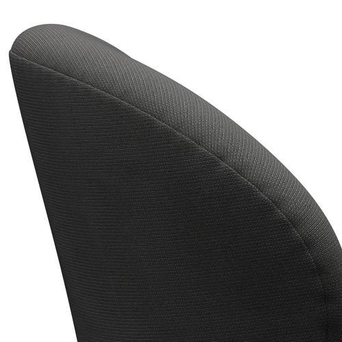 [product_category]-Fritz Hansen Swan Lounge Chair, Black Lacquered/Fame Dark Grey-Fritz Hansen-3320-F61133-BLLA-FRI-5