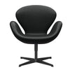  Swan Lounge Chair Black Lacquered/Grace Black