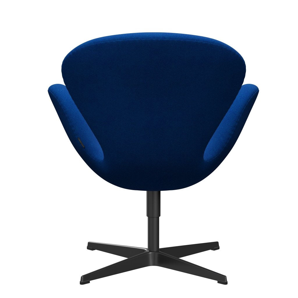 [product_category]-Fritz Hansen Swan Lounge Chair, Black Lacquered/Hallingdal Blue/Light Turquoise-Fritz Hansen-3320-HAL810-BLLA-FRI-4