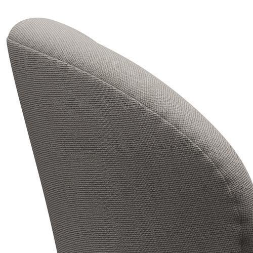 [product_category]-Fritz Hansen Swan Lounge Chair, Black Lacquered/Hallingdal Light Grey (113)-Fritz Hansen-3320-HAL113-BLLA-FRI-5