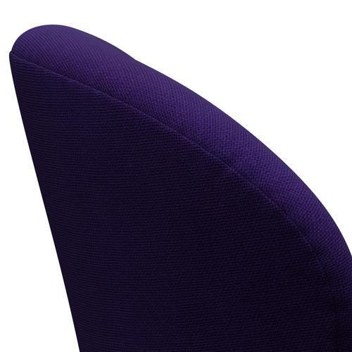 [product_category]-Fritz Hansen Swan Lounge Chair, Black Lacquered/Hallingdal Violet-Fritz Hansen-3320-HAL702-BLLA-FRI-5