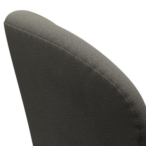 [product_category]-Fritz Hansen Swan Lounge Chair, Black Lacquered/Rims Dark Grey/Beige-Fritz Hansen-3320-RIM641-BLLA-FRI-5