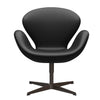  Swan Lounge Chair Brown Bronze/Aura Black