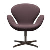  Swan Lounge Chair Brown Bronze/Capture Aubergine