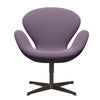  Swan Lounge Chair Brown Bronze/Capture Light Violet