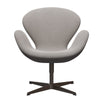  Swan Lounge Chair Brown Bronze/Capture Warm Grey Light