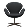  Swan Lounge Chair Brown Bronze/Christianshavn Dark Grey