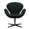  Swan Lounge Chair Brown Bronze/Divina Charcoal