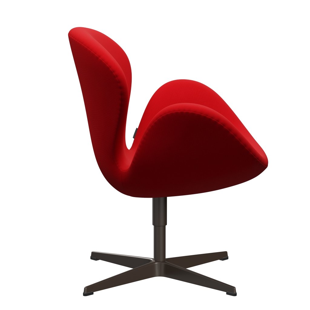 [product_category]-Fritz Hansen Swan Lounge Chair, Brown Bronze/Fame Red (64119)-Fritz Hansen-3320-F64119-BBBASE-FRI-3