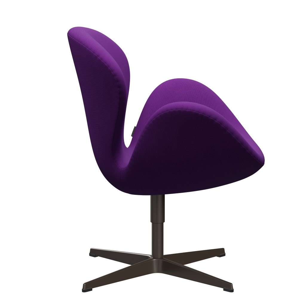 [product_category]-Fritz Hansen Swan Lounge Chair, Brown Bronze/Fame Violet-Fritz Hansen-3320-F65084-BBBASE-FRI-3