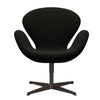  Swan Lounge Chair Brown Bronze/Hallingdal Black/Grey (173)