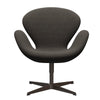  Swan Lounge Chair Brown Bronze/Hallingdal Charcoal Light