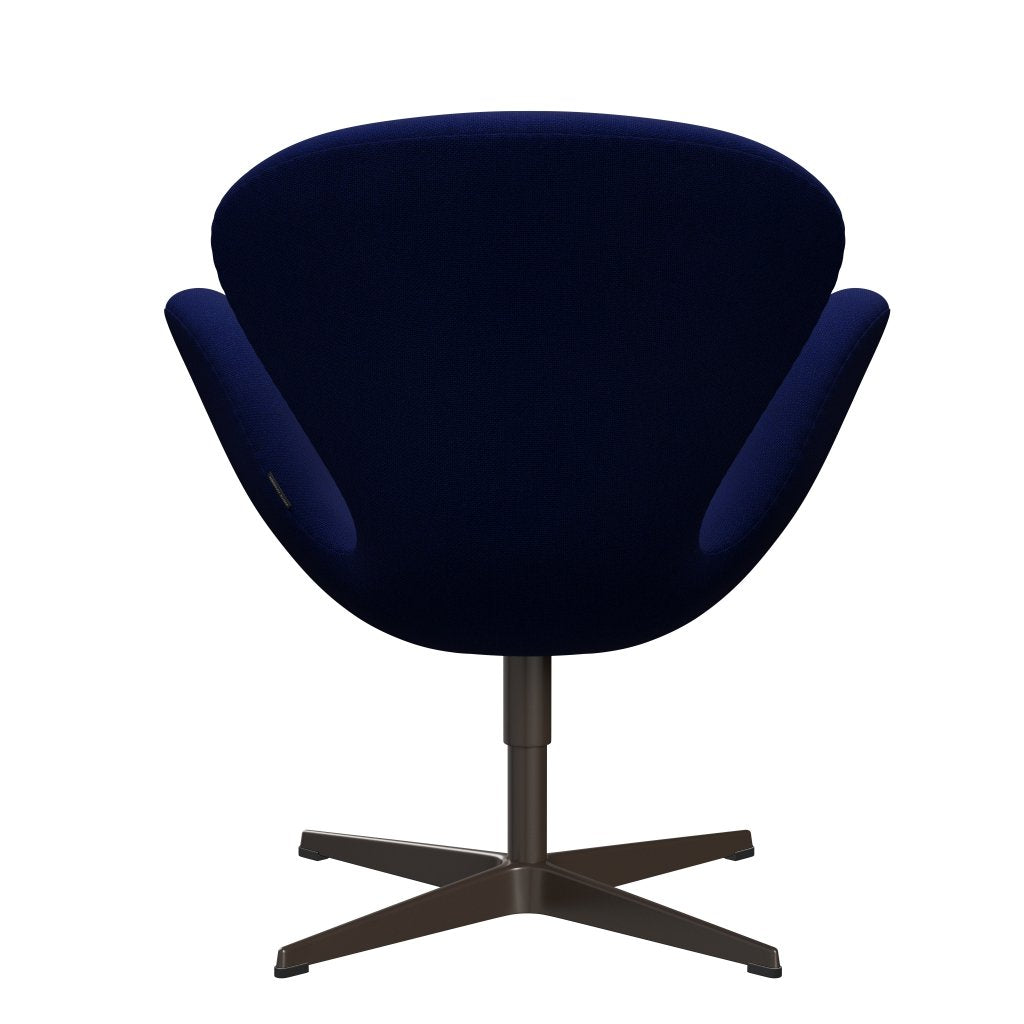 [product_category]-Fritz Hansen Swan Lounge Chair, Brown Bronze/Hallingdal Dark Blue-Fritz Hansen-3320-HAL773-BBBASE-FRI-4