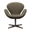  Swan Lounge Chair Brown Bronze/Hallingdal Grey/Brown