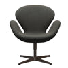  Swan Lounge Chair Brown Bronze/Rime Dark Grey/Khaki