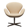  Swan Lounge Chair Brown Bronze/Rime Wool White