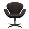  Swan Lounge Chair Brown Bronze/Steelcut Dark Earth Brown