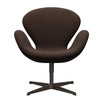  Swan Lounge Chair Brown Bronze/Sunniva Black/Chestnut