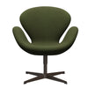  Swan Lounge Chair Brown Bronze/Tonus Military Green