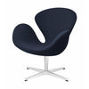  Swan Lounge Chair Fabric Christianshavn Dark Blue