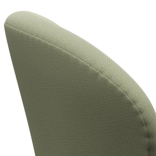 [product_category]-Fritz Hansen Swan Lounge Chair, Satin Brushed Aluminium/Capture Delicate Green-Fritz Hansen-3320-CP5101-SPAL-FRI-5