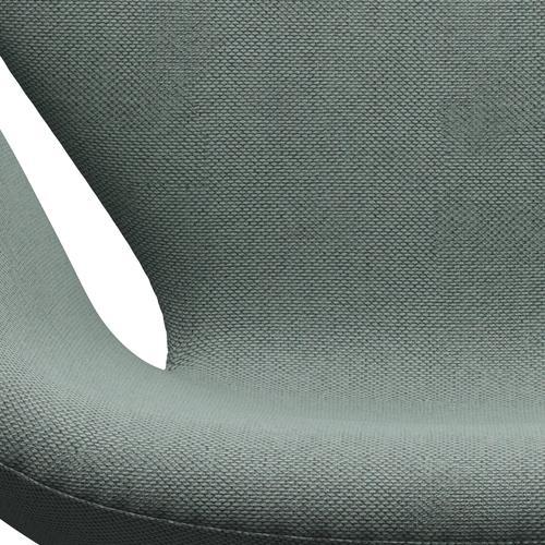 [product_category]-Fritz Hansen Swan Lounge Chair, Satin Brushed Aluminium/Re Wool Light Aquamarine/Natural-Fritz Hansen-3320-REW868-SPAL-FRI-6