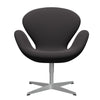  Swan Lounge Chair Silver Grey/Capture Charcoal