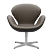  Swan Lounge Chair Silver Grey/Essential Stone