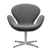  Swan Lounge Chair Silver Grey/Rime Salt & Pepper