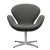  Swan Lounge Chair Silver Grey/Steelcut Grey