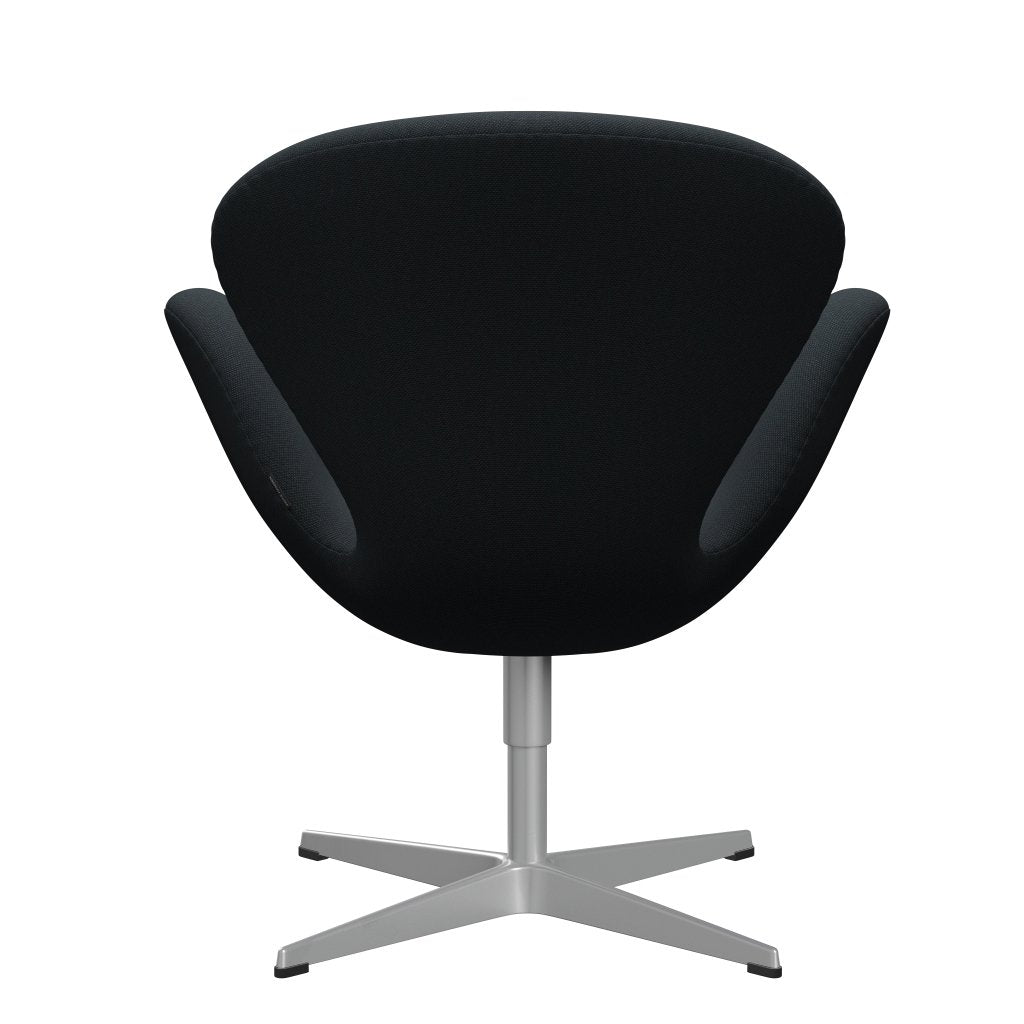 [product_category]-Fritz Hansen Swan Lounge Chair, Silver Grey/Steelcut Trio Black-Fritz Hansen-3320-STR195-SGBASE-FRI-4