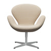  Swan Lounge Chair Silver Grey/Sunniva Crème/Sand