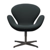  Swan Lounge Chair Warm Graphite/Capture Dark Deep Green