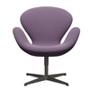  Swan Lounge Chair Warm Graphite/Capture Light Violet