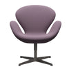  Swan Lounge Chair Warm Graphite/Capture Violet/Brown