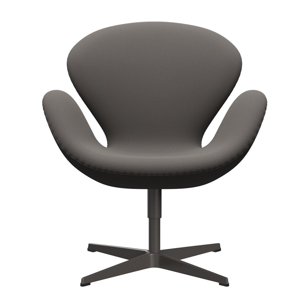 [product_category]-Fritz Hansen Swan Lounge Chair, Warm Graphite/Capture Warm Dark Grey-Fritz Hansen-3320-CP4201-WGBASE-FRI-1