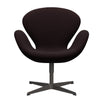  Swan Lounge Chair Warm Graphite/Christianshavn Dark Red Uni