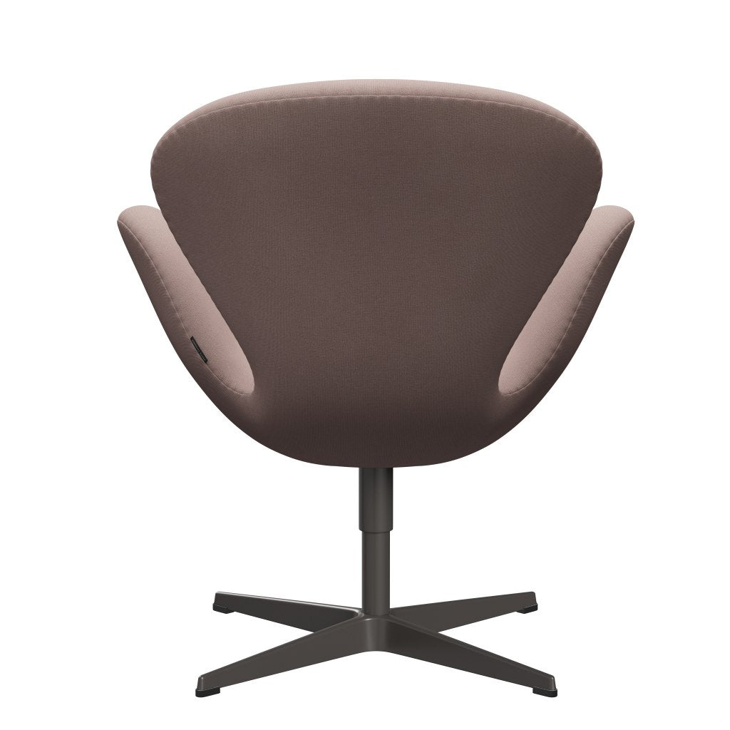 [product_category]-Fritz Hansen Swan Lounge Chair, Warm Graphite/Christianshavn Hellrot Uni-Fritz Hansen-3320-CH1130-WGBASE-FRI-4